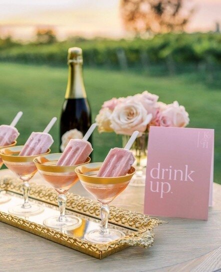 Popsicle prosecco cocktails